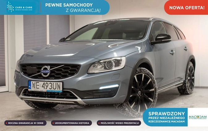 volvo v60 mazowieckie Volvo V60 cena 69900 przebieg: 179270, rok produkcji 2018 z Krzepice